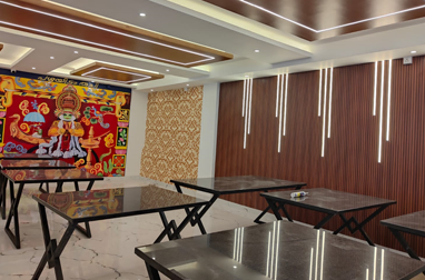 wallcovering - interior wallpaper -  interior design - dining room design - vinco enterprises - vinco wallpaper - pazhayidam restaurant - recent works